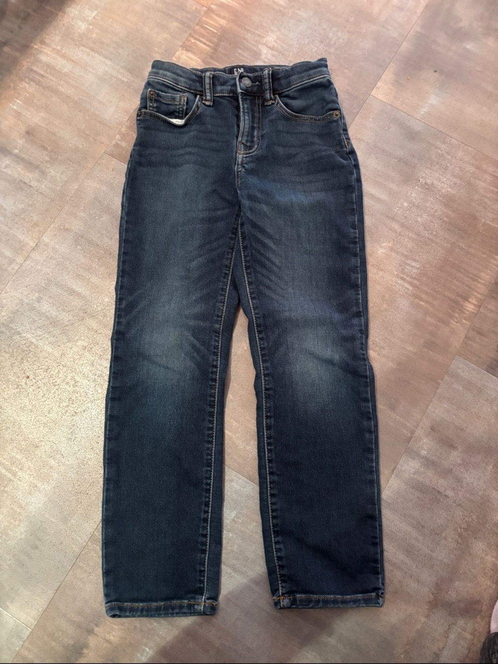 GAP Kids Navy Blue Straight Jeans Size 8 Slim